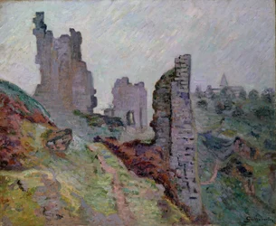 Ruinen im Nebel bei Crozant, 1894